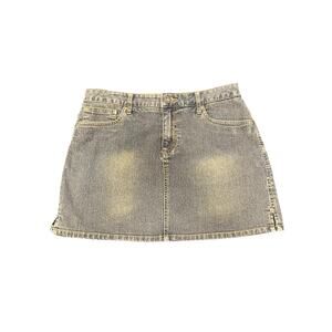 y2k mini denim skirt size 5